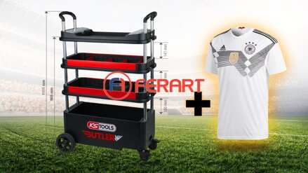 Crazy Deal 03 DFB jersey "L" + BUTLER assembly trolley